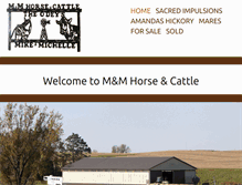 Tablet Screenshot of mmohorses.com
